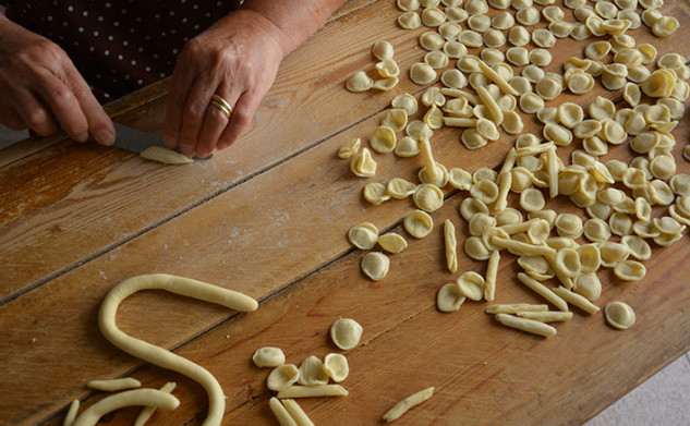 Le orecchiette nelle ‘nchiosce